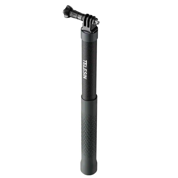 TELESIN 1.2m Adjustable Carbon Fiber Selfie Stick
