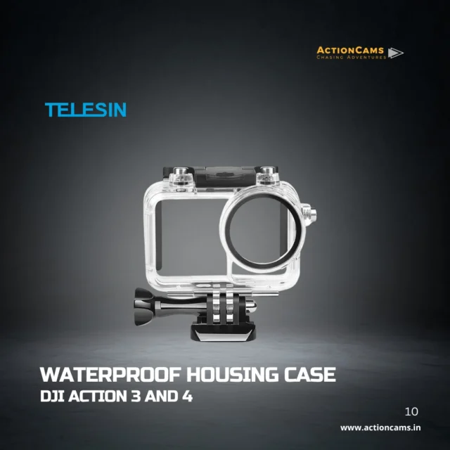 🎥 Dive Deep with the Waterproof Housing for DJI Action 3 & 4! 🌊

Safeguard your gear in the most epic conditions—whether you're skydiving, kayaking, or deep-sea diving—with our rugged Waterproof Housing Case:

✅ Waterproof up to 60 m for deep-water adventuring
✅ Anti-fog & anti-scratch lens for crystal clarity
✅ Fully sealed buttons with secure locking mechanism
✅ Slim, lightweight frame—keeps your shots sharp without bulk

💰 MRP: ₹1,599/- Only

Grab yours today!
🛒 Shop Now: www.actioncams.in
📞 Call Us: 6361893200

#WaterproofHousing #DJIAction3 #DJIAction4 #ActionCamsIndia #DiveWithUs #UnderwaterFilming #AdventureGear #MotoVlog #CameraAccessories #WaterSportGear #VlogGear #RidersLife #ShootEverywhere #OutdoorFilming #CaptureDepth