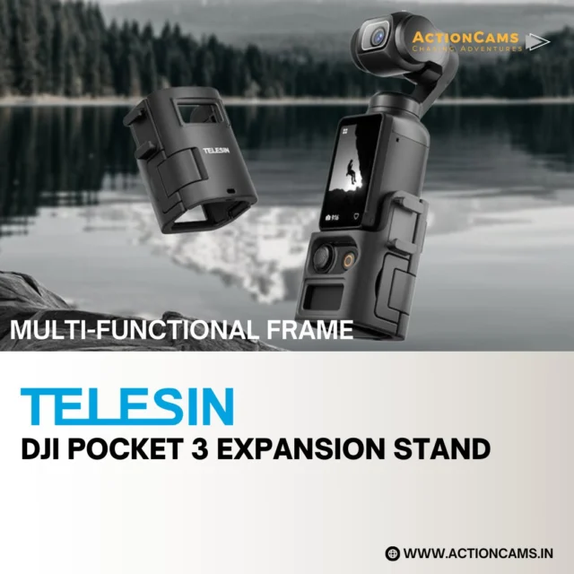 Upgrade Your DJI Pocket 3 Setup!

Meet the Expansion Stand Adapter Frame — the must-have accessory for creators who want more versatility.
✅ Quick-release magnetic base for blasts of convenience
✅ Cold‑shoe mount + action‑camera port + ¼″ tripod thread
✅ Compatible with the official battery handle & cable-friendly design
✅ Built-in padding protects your Pocket 3 from scratches & wobble

Perfect for vlogging, desktop setup, chest/backpack mounting—even motorcycle POV!

MRP: ₹1250/- 

🛒 Shop Now: www.actioncams.in
📞 Call Us: 6361893200

Use this adapter to mount your Pocket 3 just about anywhere—from fridges and helmets to tripods and GoPro-style clips. Say goodbye to limited angles and hello to endless shooting possibilities! 🎬

#DJIPocket3 #Pocket3Accessories #VlogGear #MobileFilmmaking #ActionCamRig #ContentCreator #ActionCamsIndia #FilmLife #GearUp #ExpandYourFrame